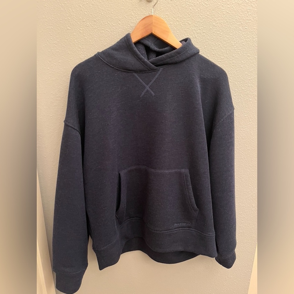 Recycled Terry Hoodie Sweatshirt - Picture 2 of 4